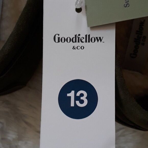 GOODFELLOW AND CO Men's Topher Suede Leather Moccasin Slippers (Size 13) NEW!!! - Picture 11 of 12